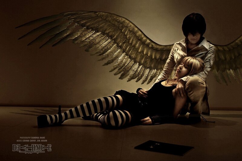 Person with Angel Wings — Brown
