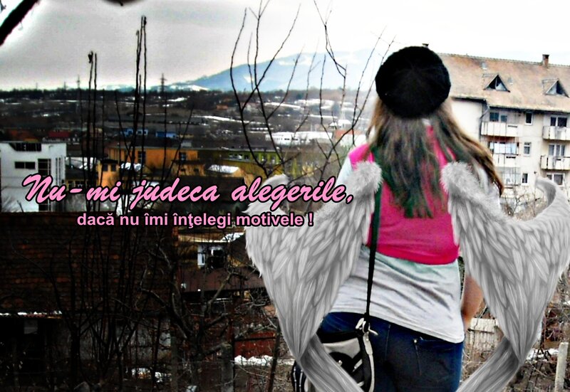 Person with Angel Wings — White, Contemplative