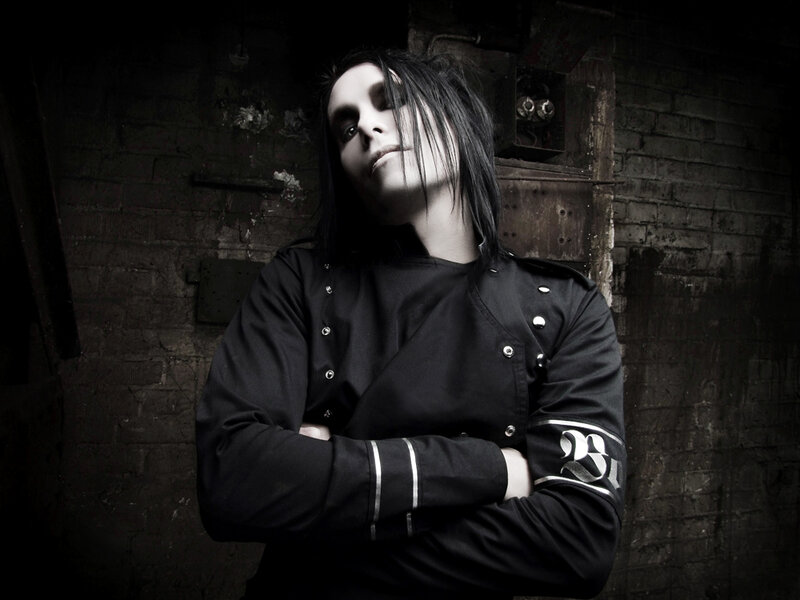 Person with Black Hair — Dramatic, Photograph