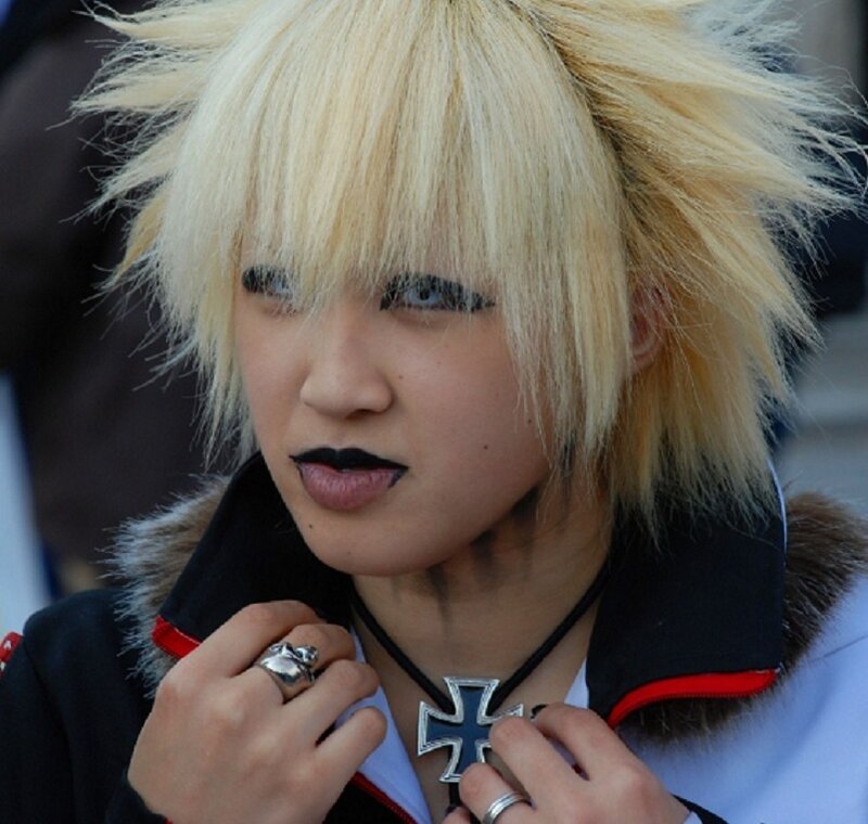 Person with Blonde Hair
