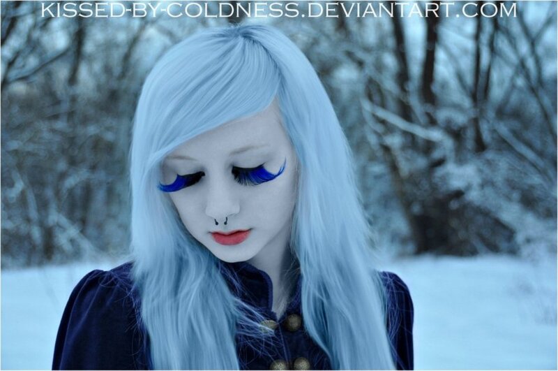 Person with Blue Hair — Cold