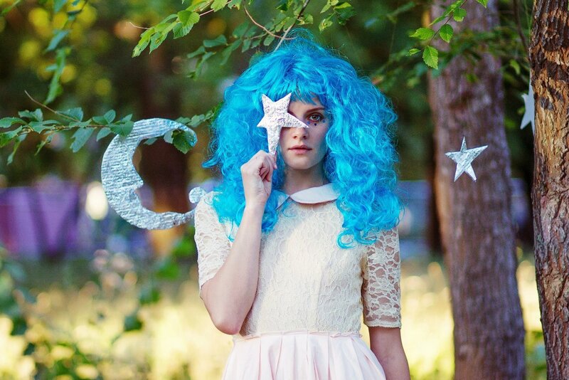 Person with Blue Wig — Dreamy