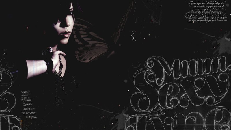 Person with Butterfly Wings — Black, Dark
