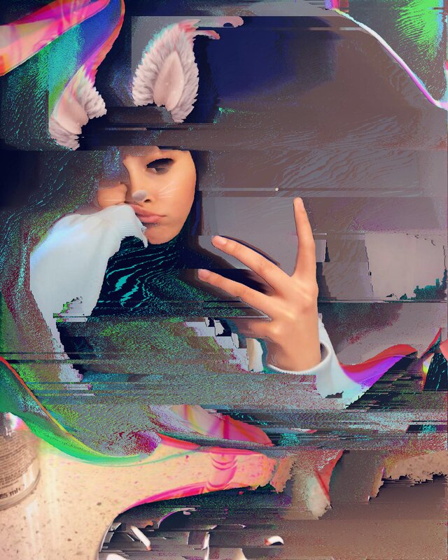 Person with Cat Ears — Pink