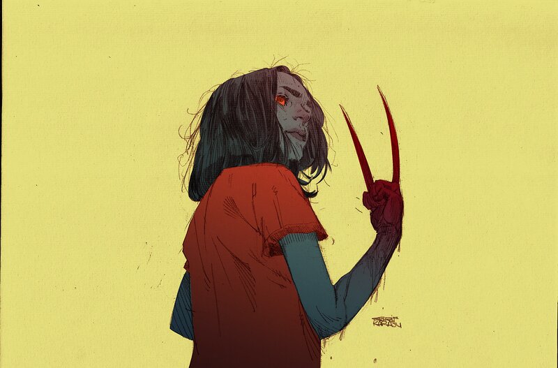 Person with Claws