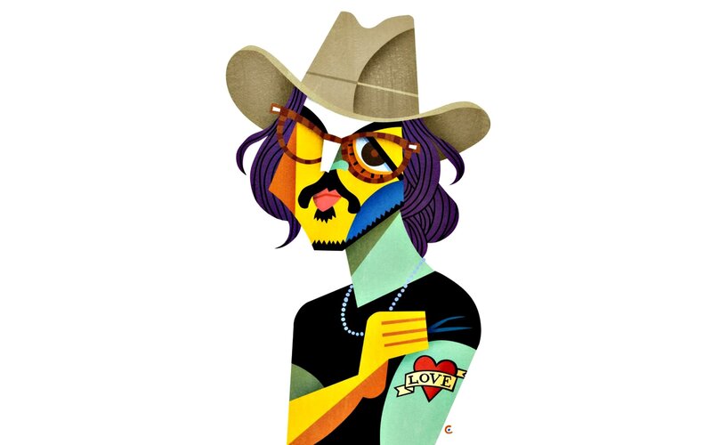 Person with Cowboy Hat