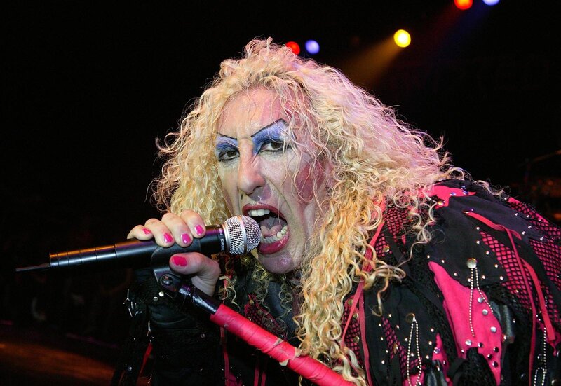 Person with Curly Hair Singing
