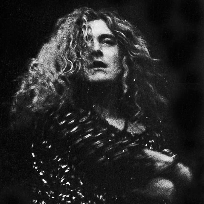 person with curly hair