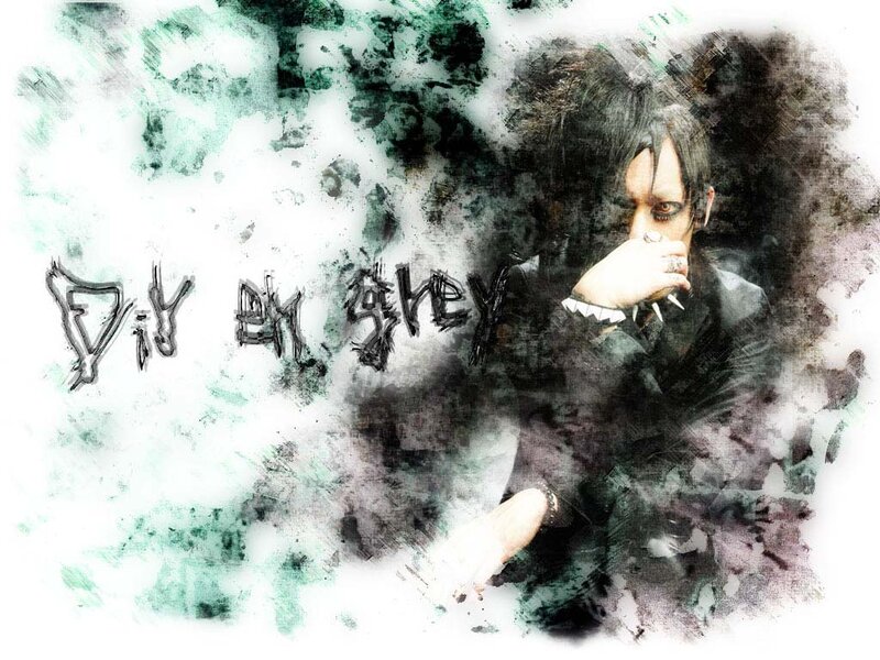 Person with Dark Hair — Black, Dramatic, Digital Art, Hand