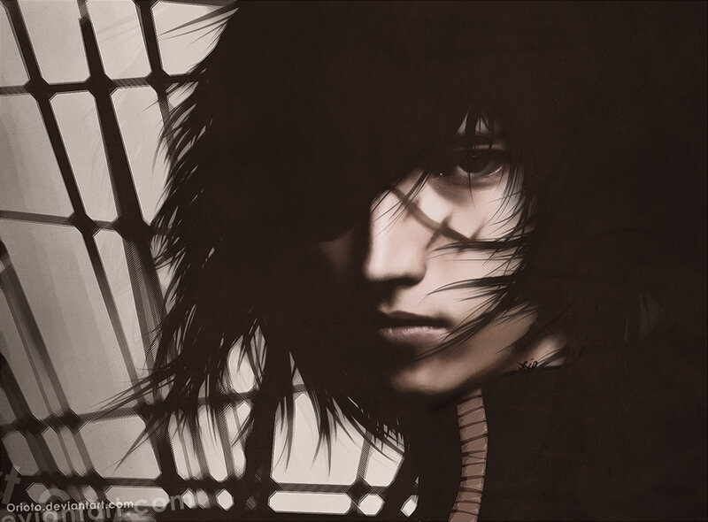 Person with Dark Hair