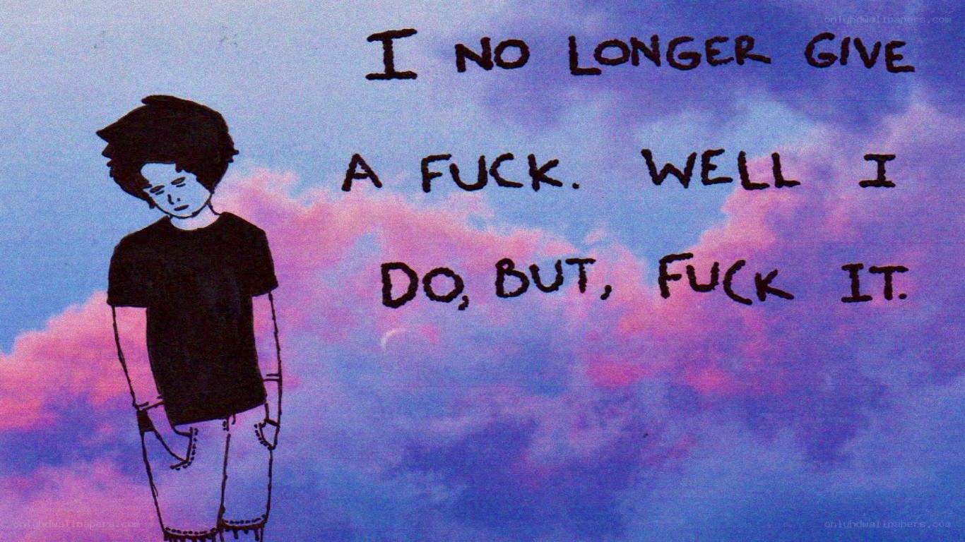 person with defiant quote