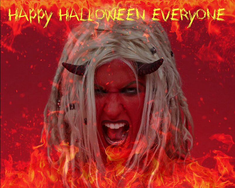 Person with Devil Horns