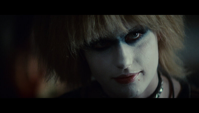 person with dramatic makeup