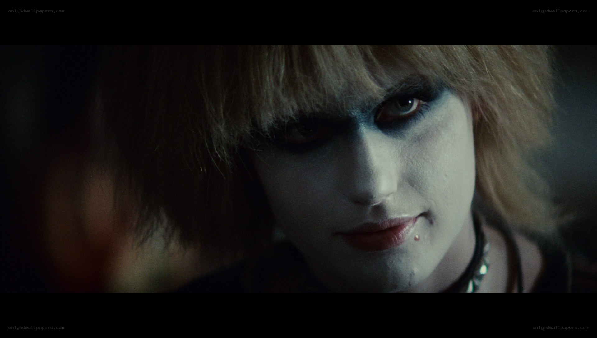 person with dramatic makeup