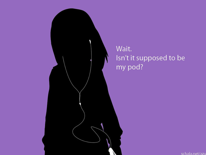 person with earbuds