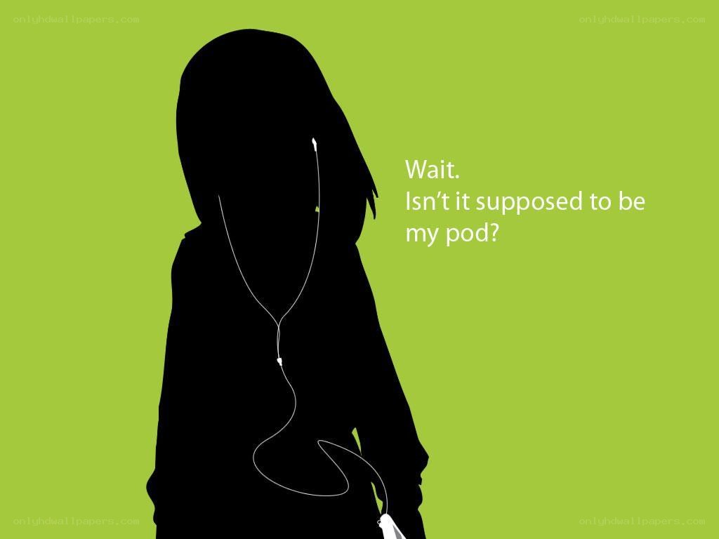 person with earbuds silhouette
