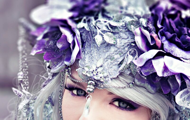 Person with Elaborate Headpiece