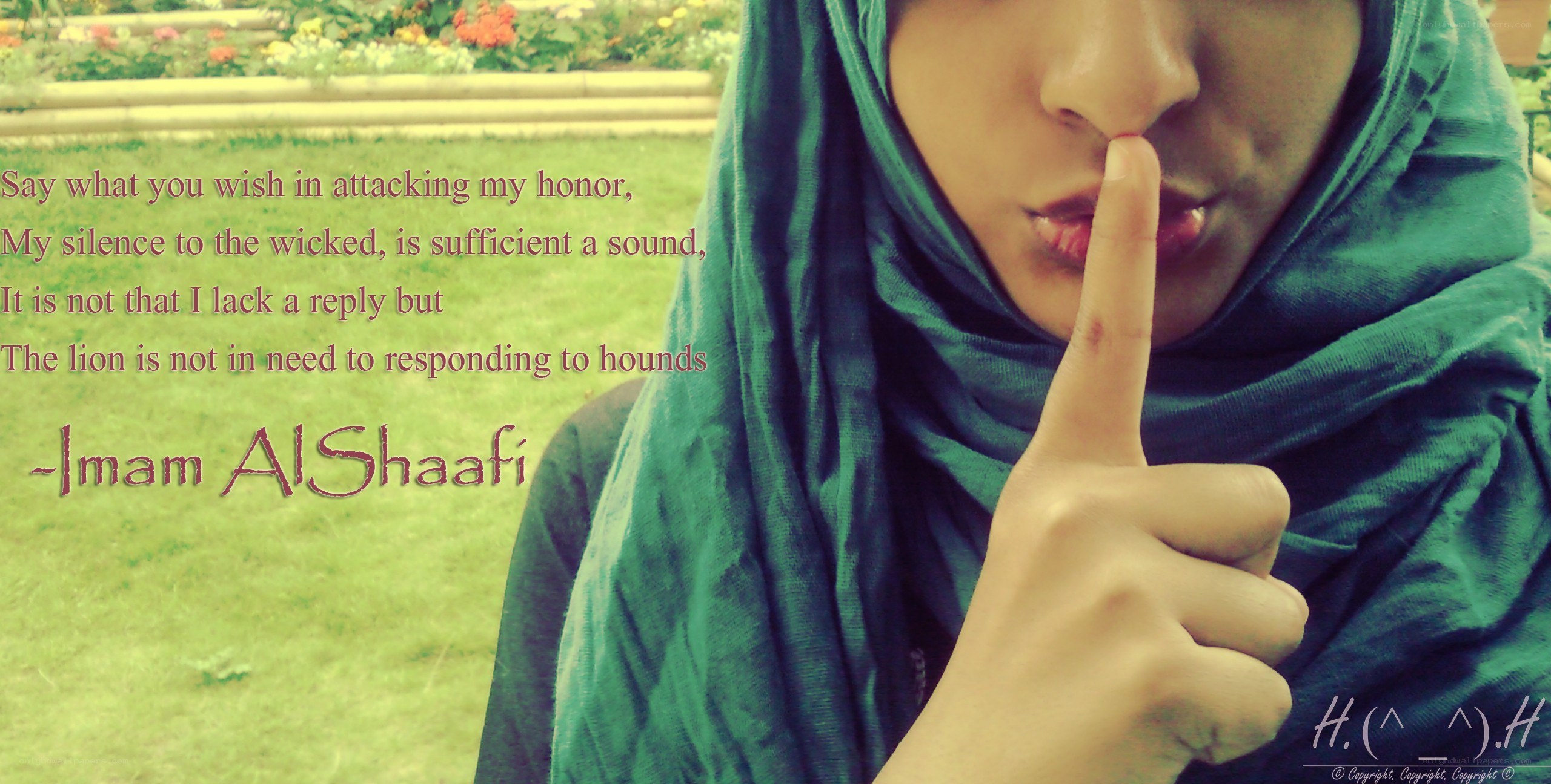 person with finger to lips