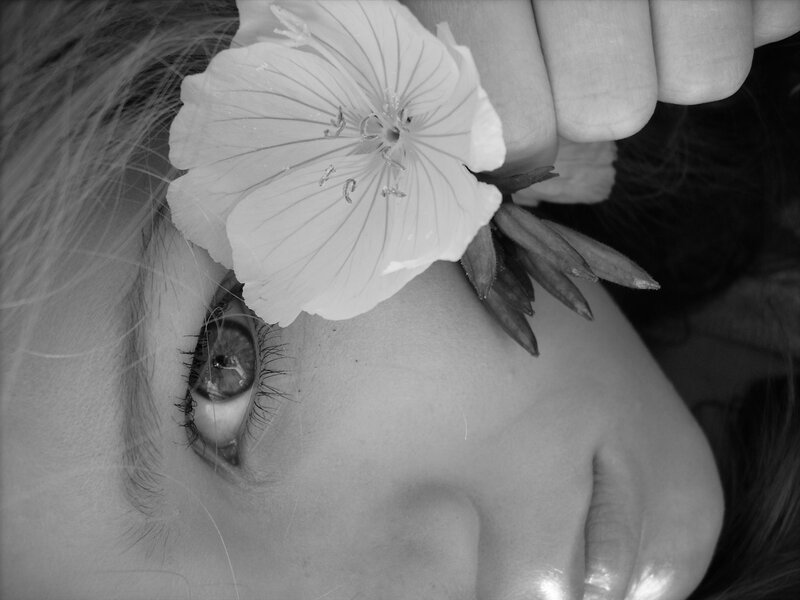 Person with Flower