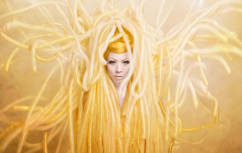 Person with Golden Hair