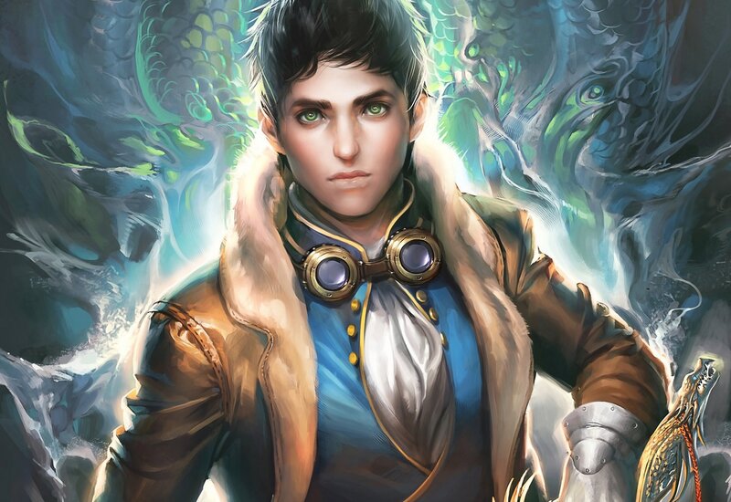 Person with Green Eyes — Blue