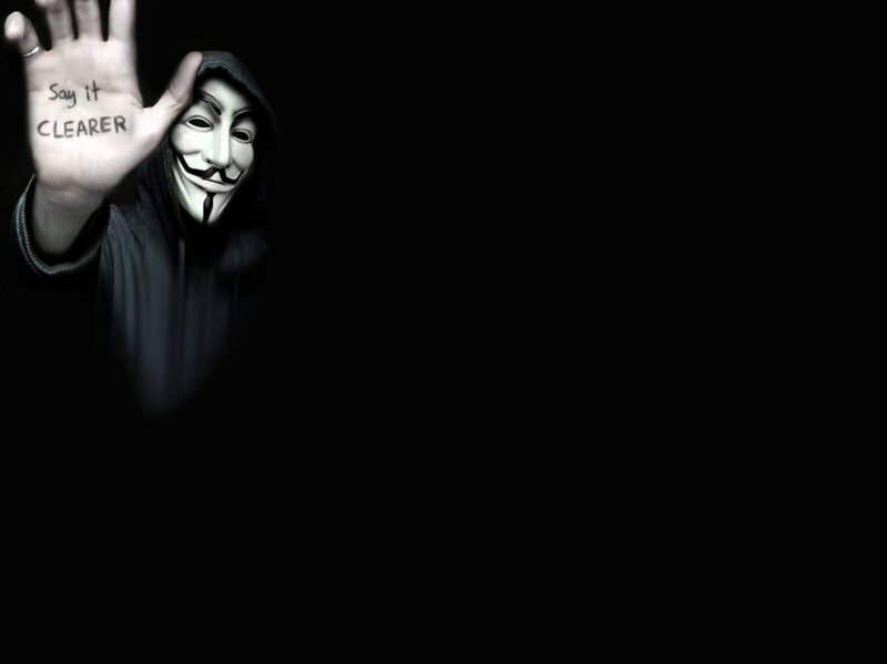person with guy fawkes mask