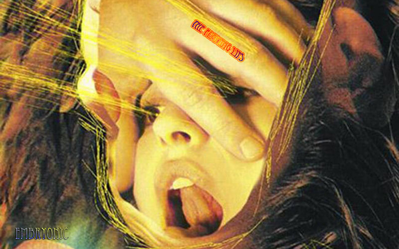 person with hand over face