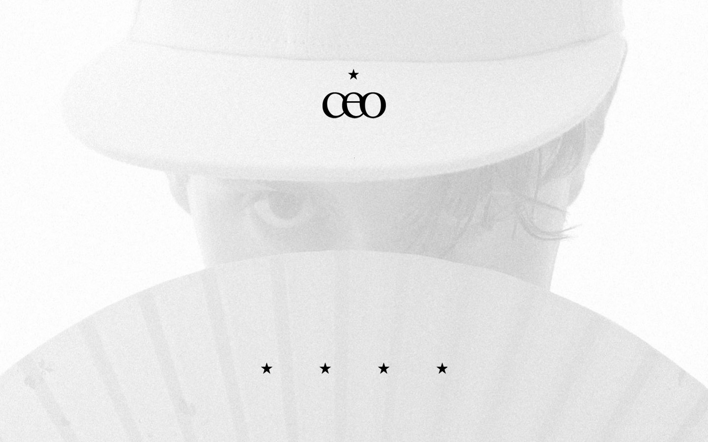 person with hat and fan