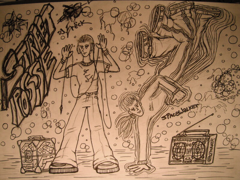 Person with Headphones — Black, Energetic