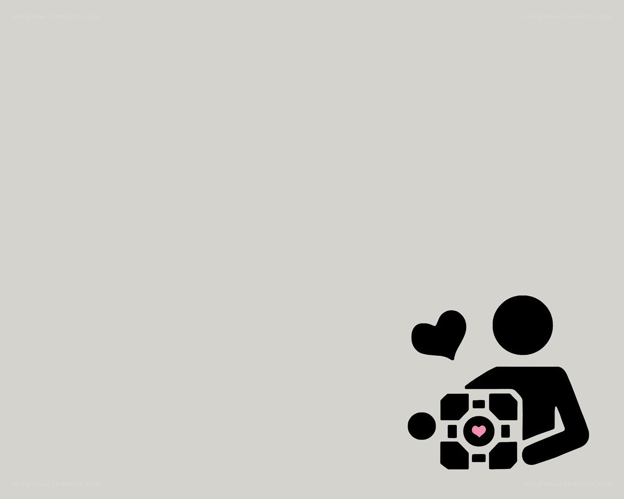 person with heart icon
