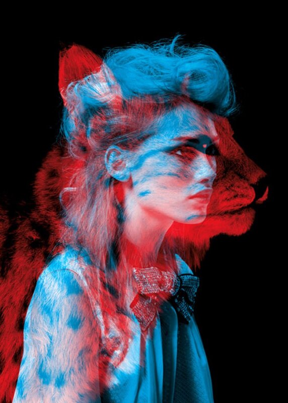 Person with Lion Head