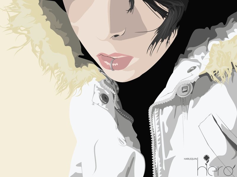 Person with Lip Ring