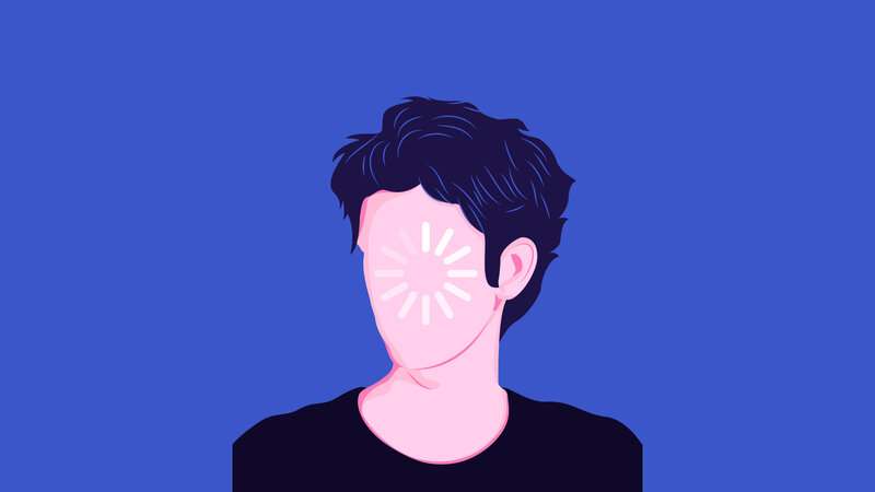 Person with Loading Icon