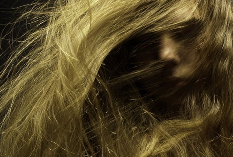 Person with Long Hair — Brown, Dramatic, Photograph