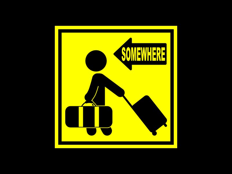 Person with Luggage