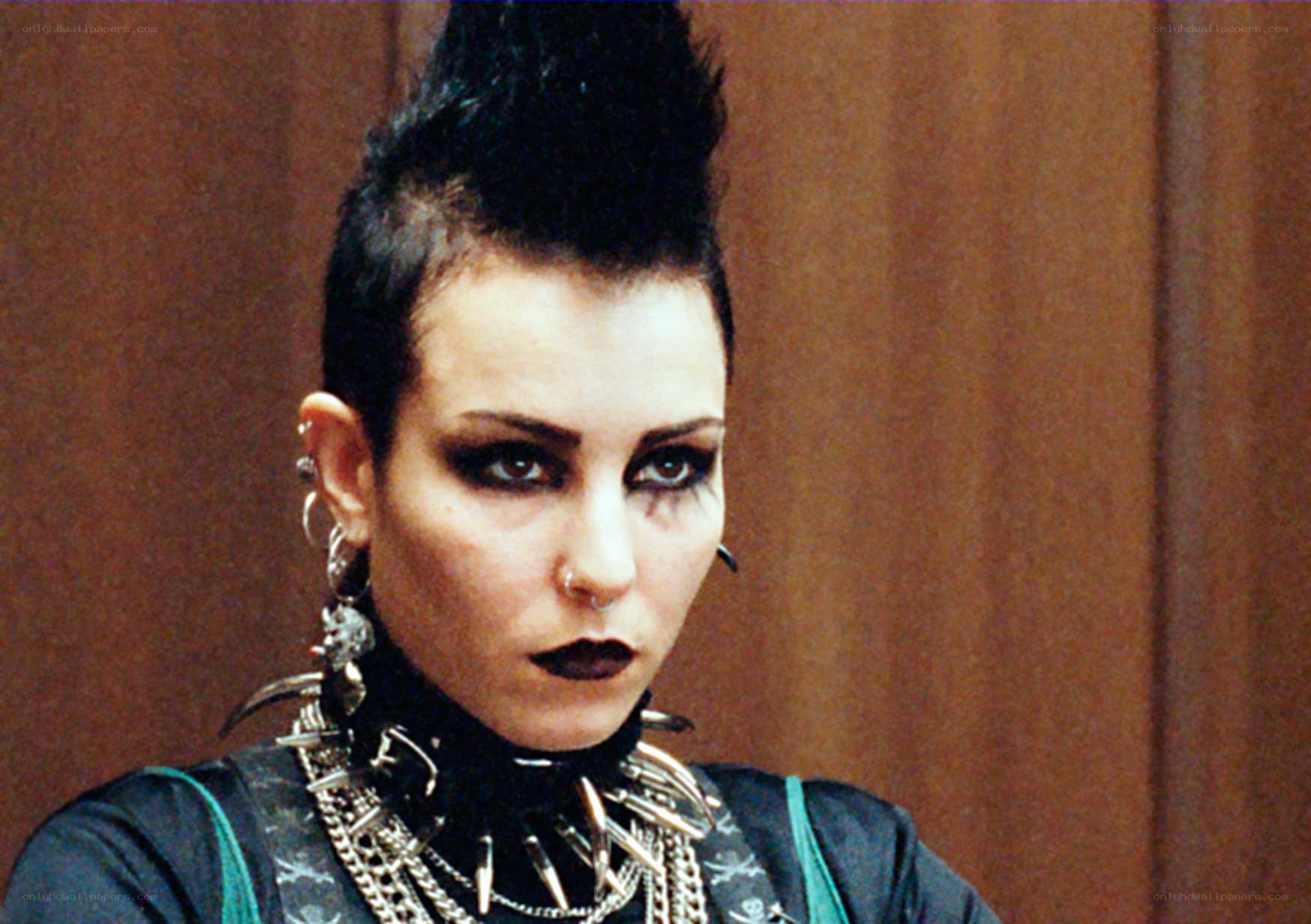 person with mohawk hairstyle