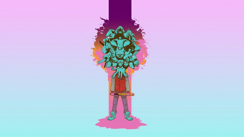 Person with Monster Head