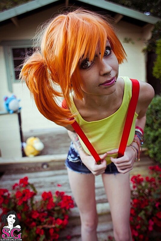 Person with Orange Hair — Playful