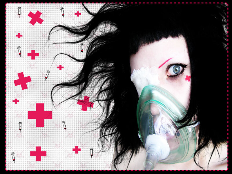 person with oxygen mask