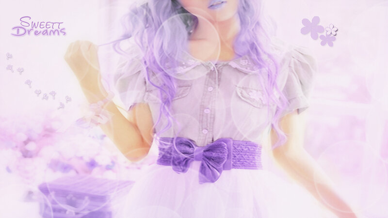 Person with Purple Hair — Dreamy