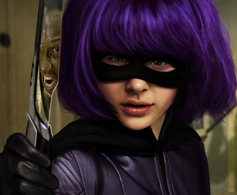 Person with Purple Hair — Intense