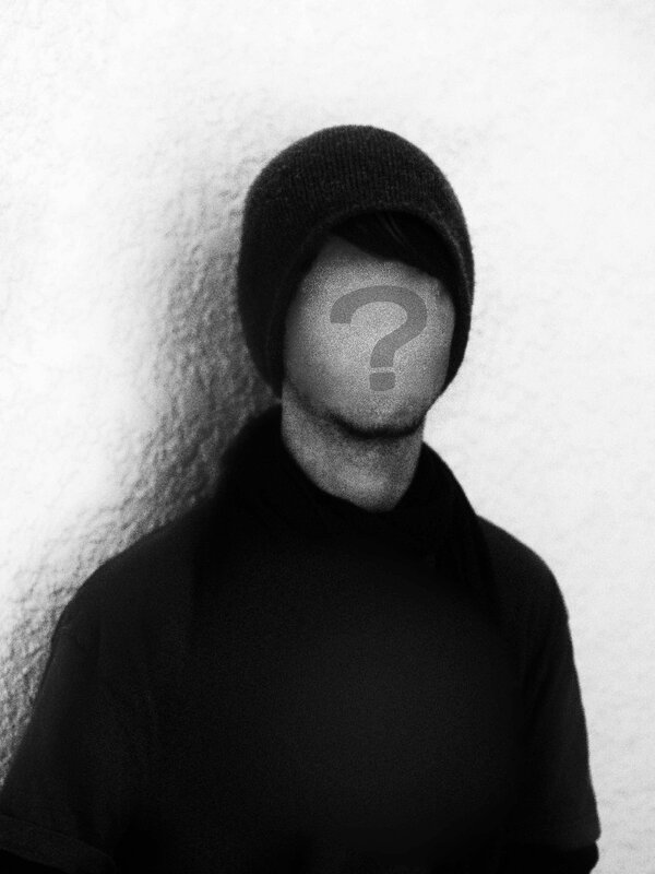 person with question mark face