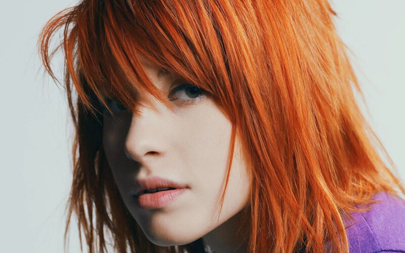 person with red hair