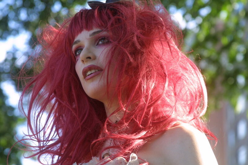 Person with Red Hair — Dramatic, Afternoon, Photograph