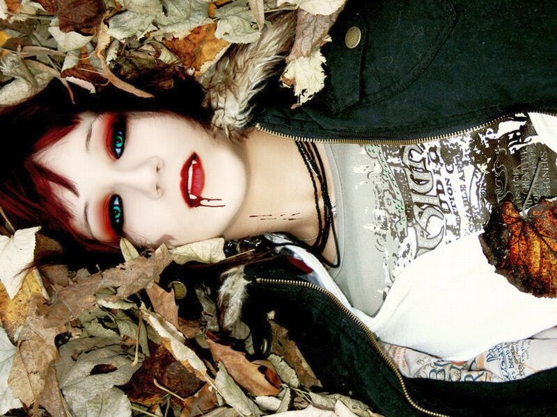 Person with Red Hair — Dramatic, Autumn
