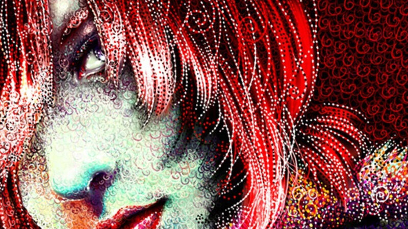 Person with Red Hair — Dramatic, Digital Art, Face