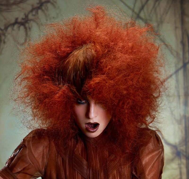 Person with Red Hair — Dramatic