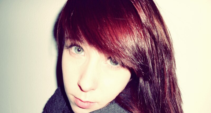 Person with Red Hair — Neutral, Photograph, Scarf