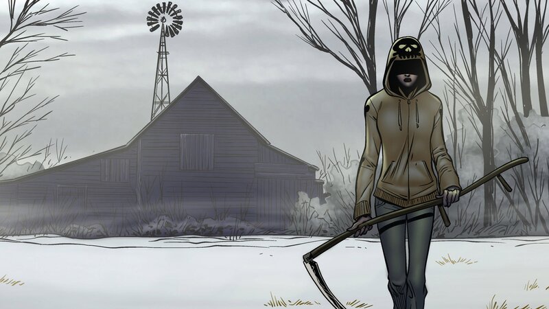 Person with Scythe
