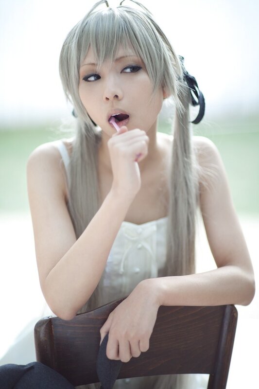 Person with Silver Hair — Calm